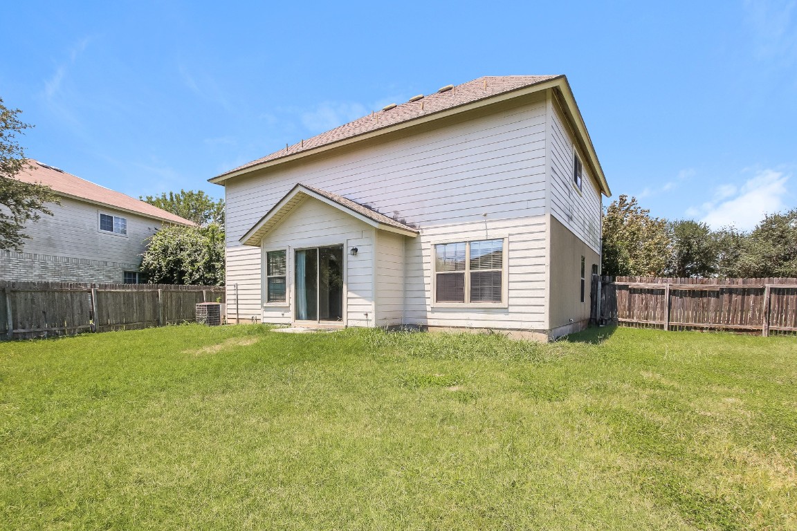 4311 Cisco Valley Drive Round Rock, TX 78664 - Photo 15 of 18 a view of a house with a yard and deck