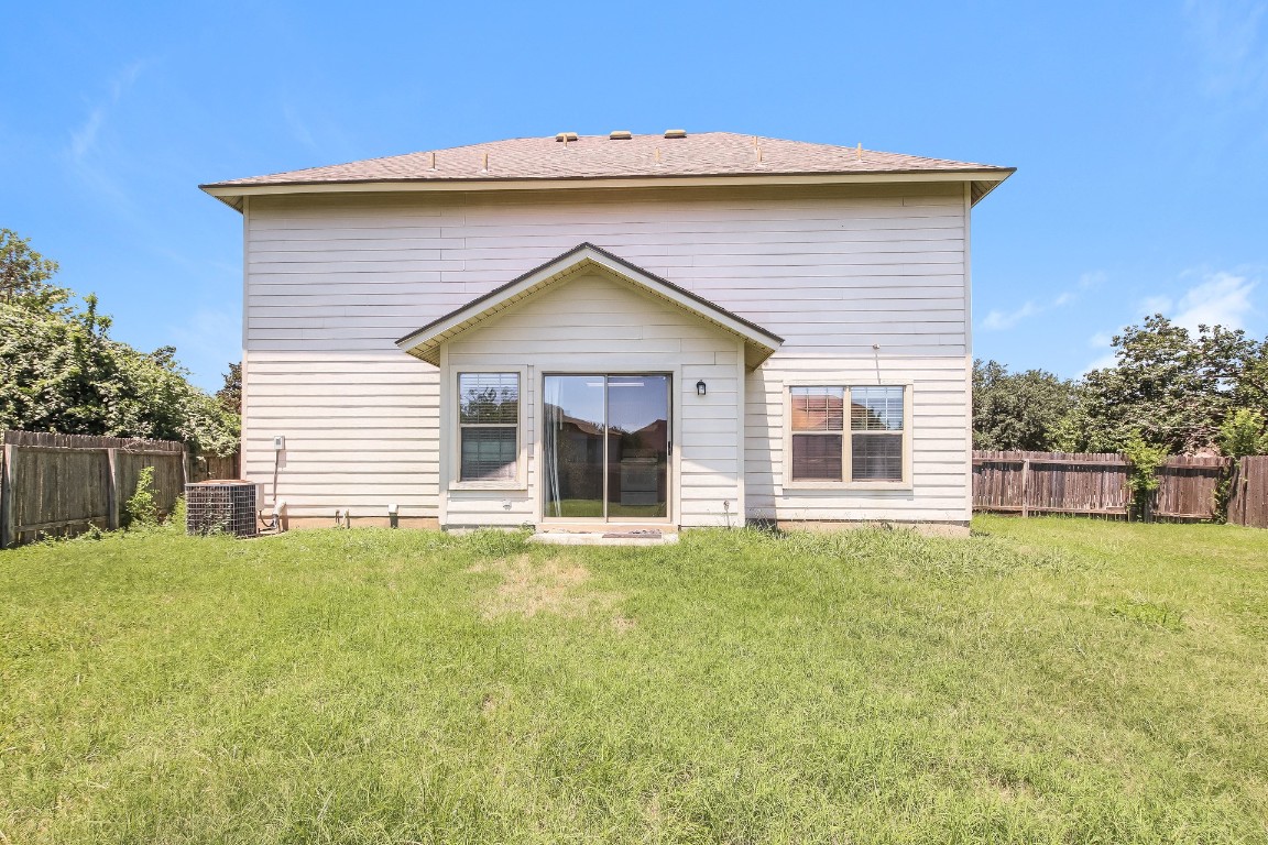 4311 Cisco Valley Drive Round Rock, TX 78664 - Photo 16 of 18 a front view of a house with a yard
