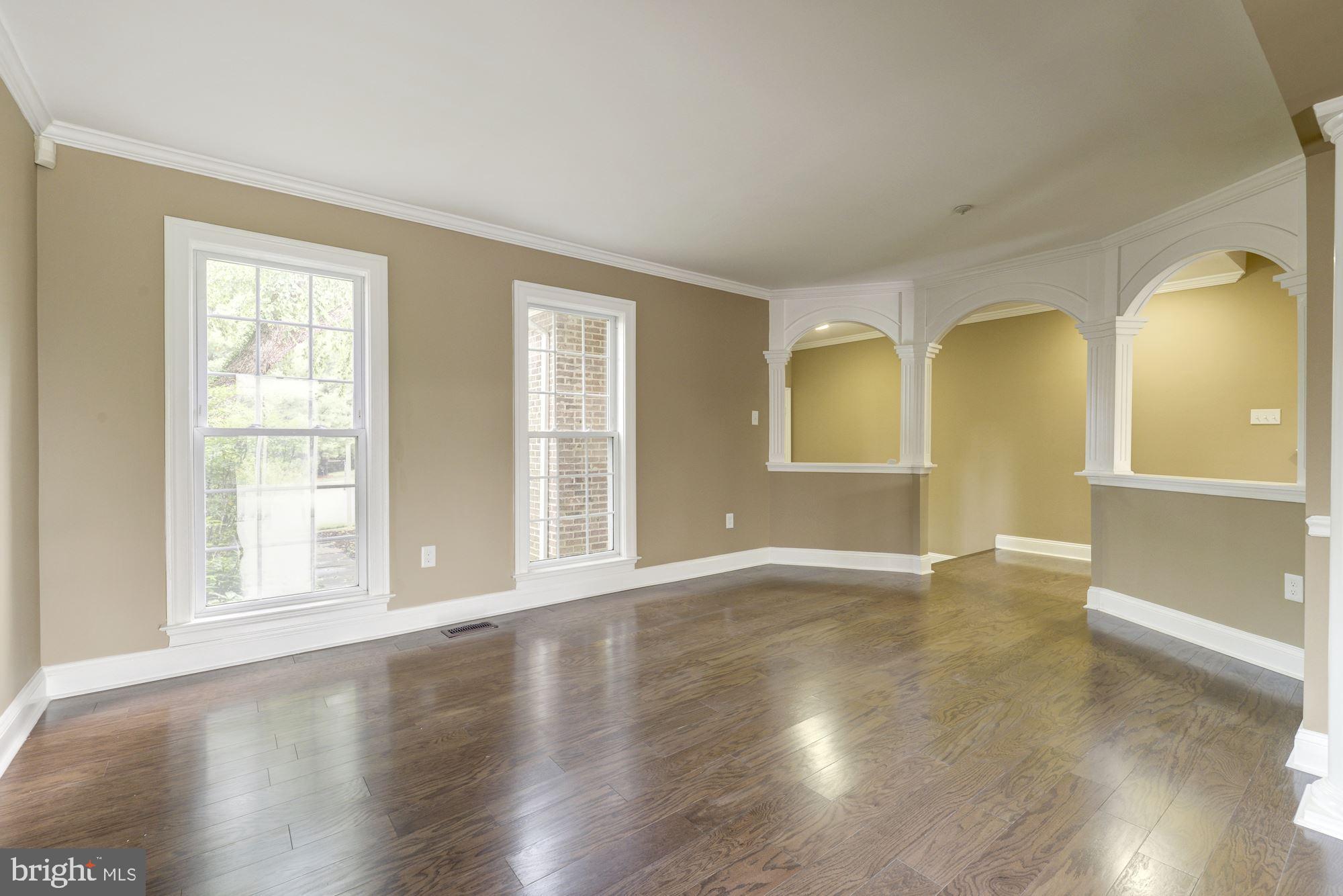 3240 Spriggs Request Way Bowie, MD 20721 - Photo 10 of 41 Living Room, w/ Gleaming Hardwood Floors