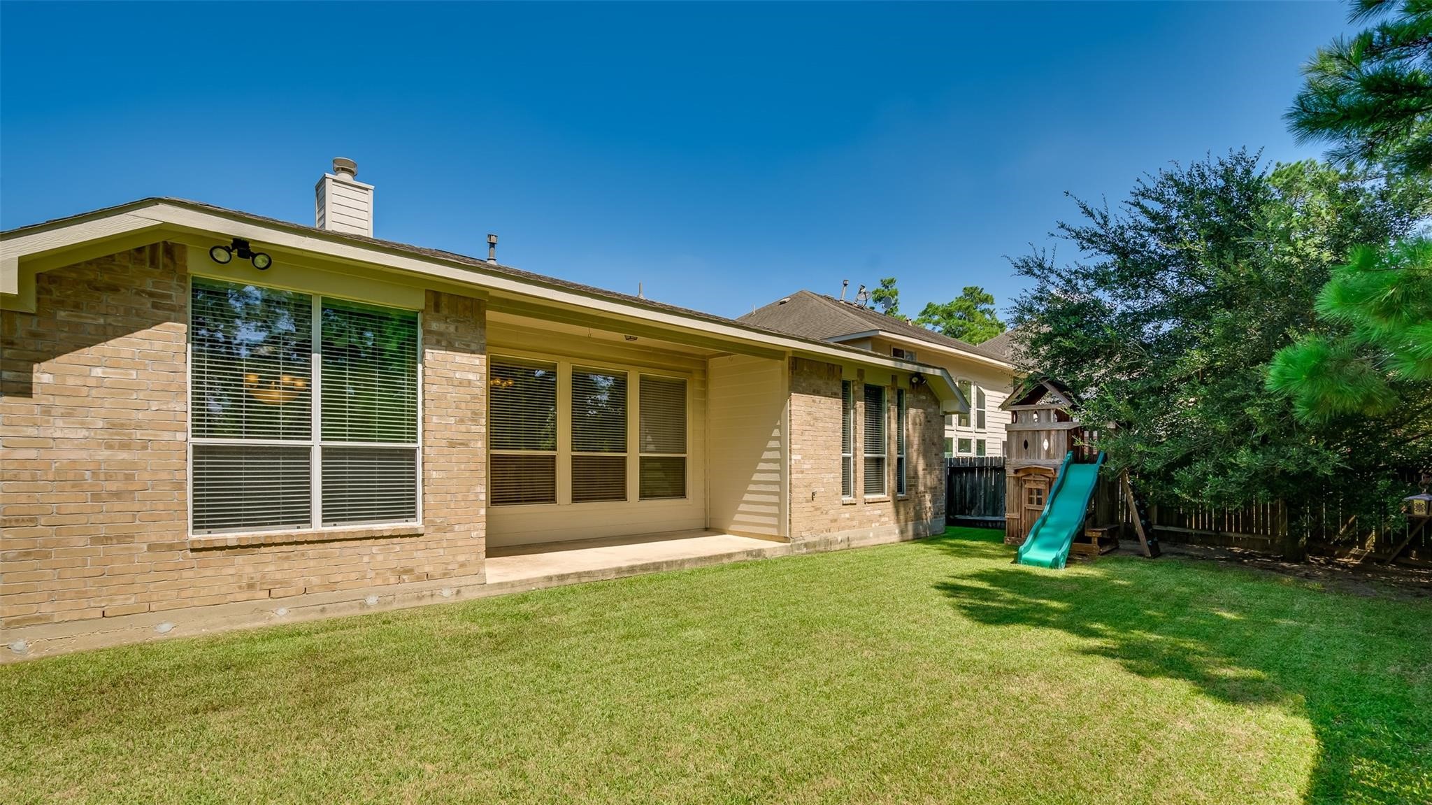 3419 La Fleur Lane Spring, TX 77388 - Photo 23 of 26 a front view of a house with garden