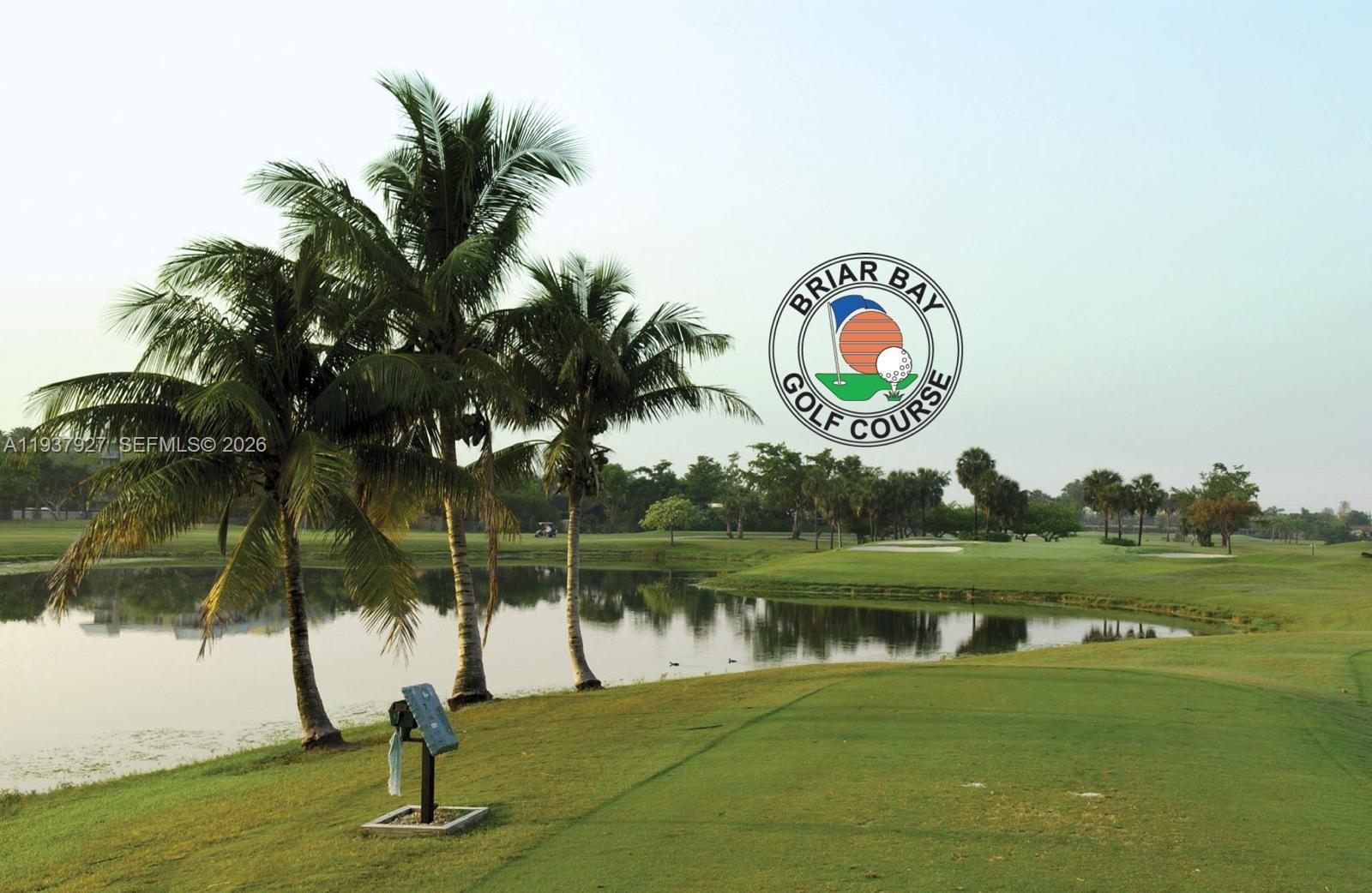 12501 Southwest 90th Avenue Miami, FL 33176 - Photo 21 of 27 a view of a lake with a big yard