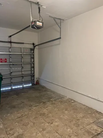 a view of a room with an empty space