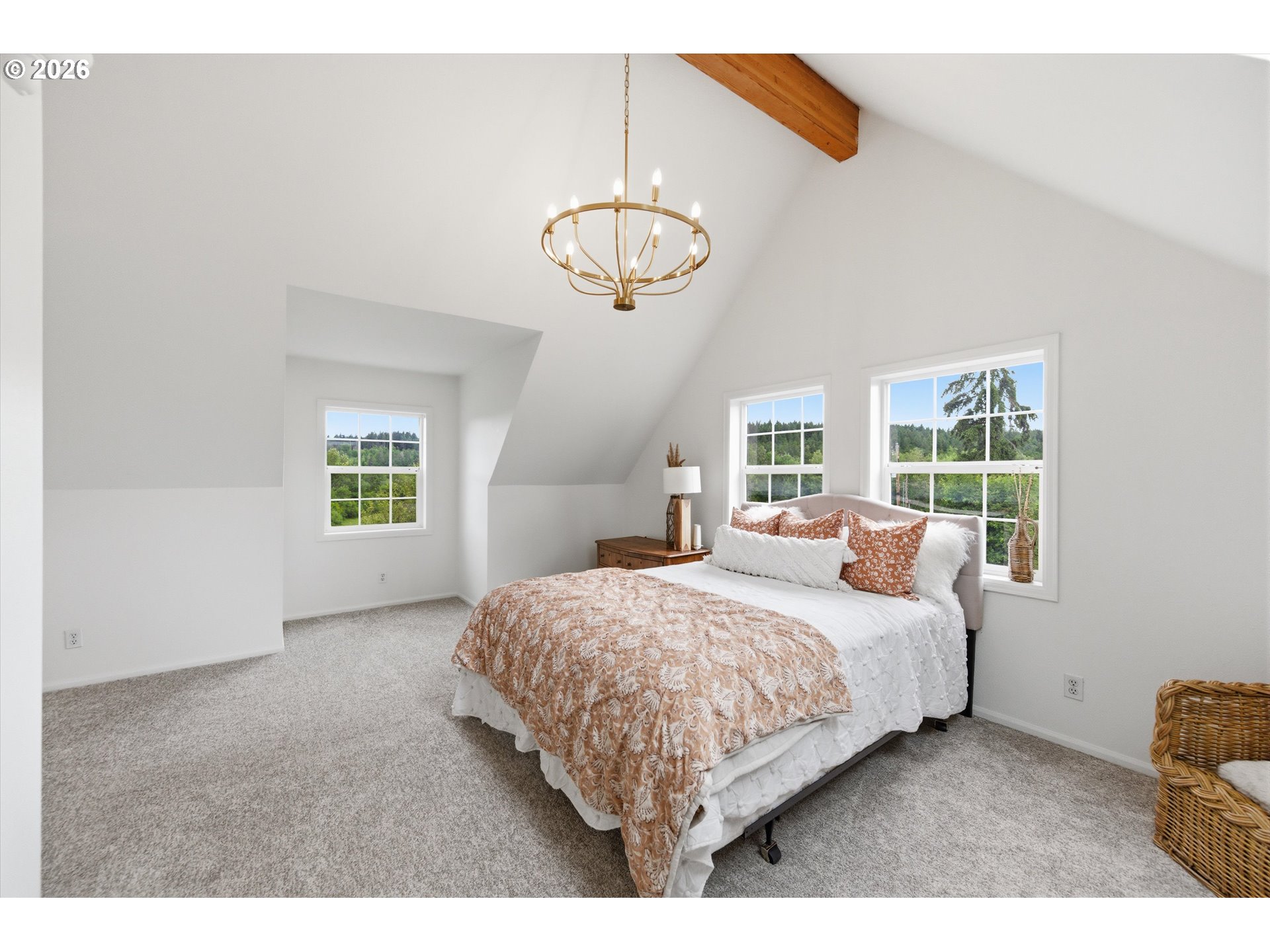 13880 McCaleb Road Monmouth, OR 97361 - Photo 37 of 44 a bedroom with a bed and a window