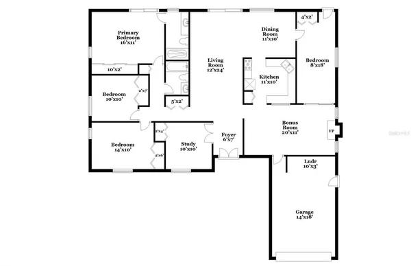 $1,745 | 820 East Flag Lane, Kissimmee, FL 34759