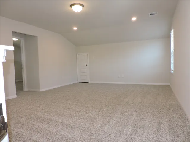 a view of empty room