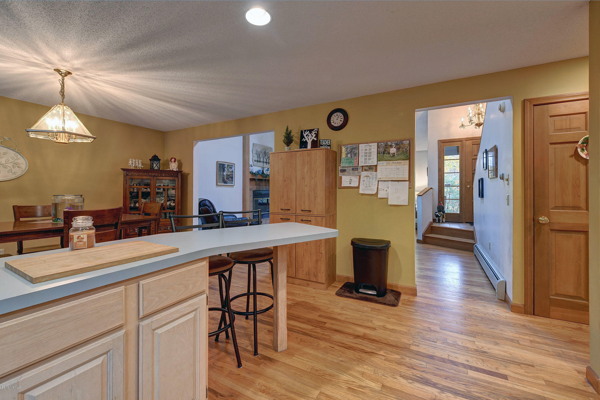 99 Jacobs Hollow Road Becket, MA 01223 - Photo 21 of 39 a kitchen with a sink appliances and wooden floor