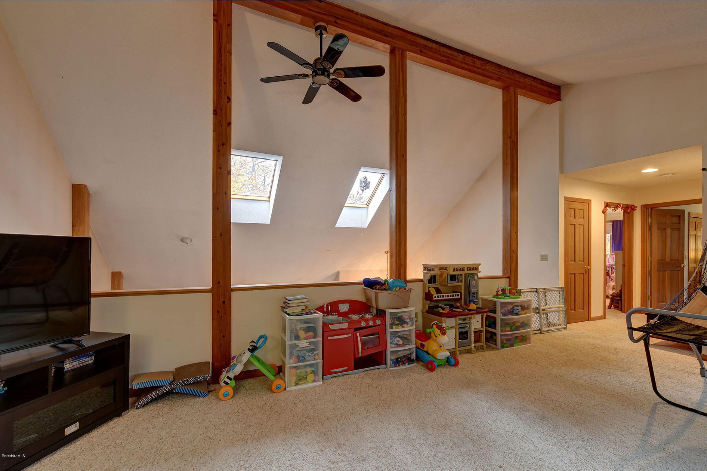 99 Jacobs Hollow Road Becket, MA 01223 - Photo 29 of 39 a view of a room with gym equipment