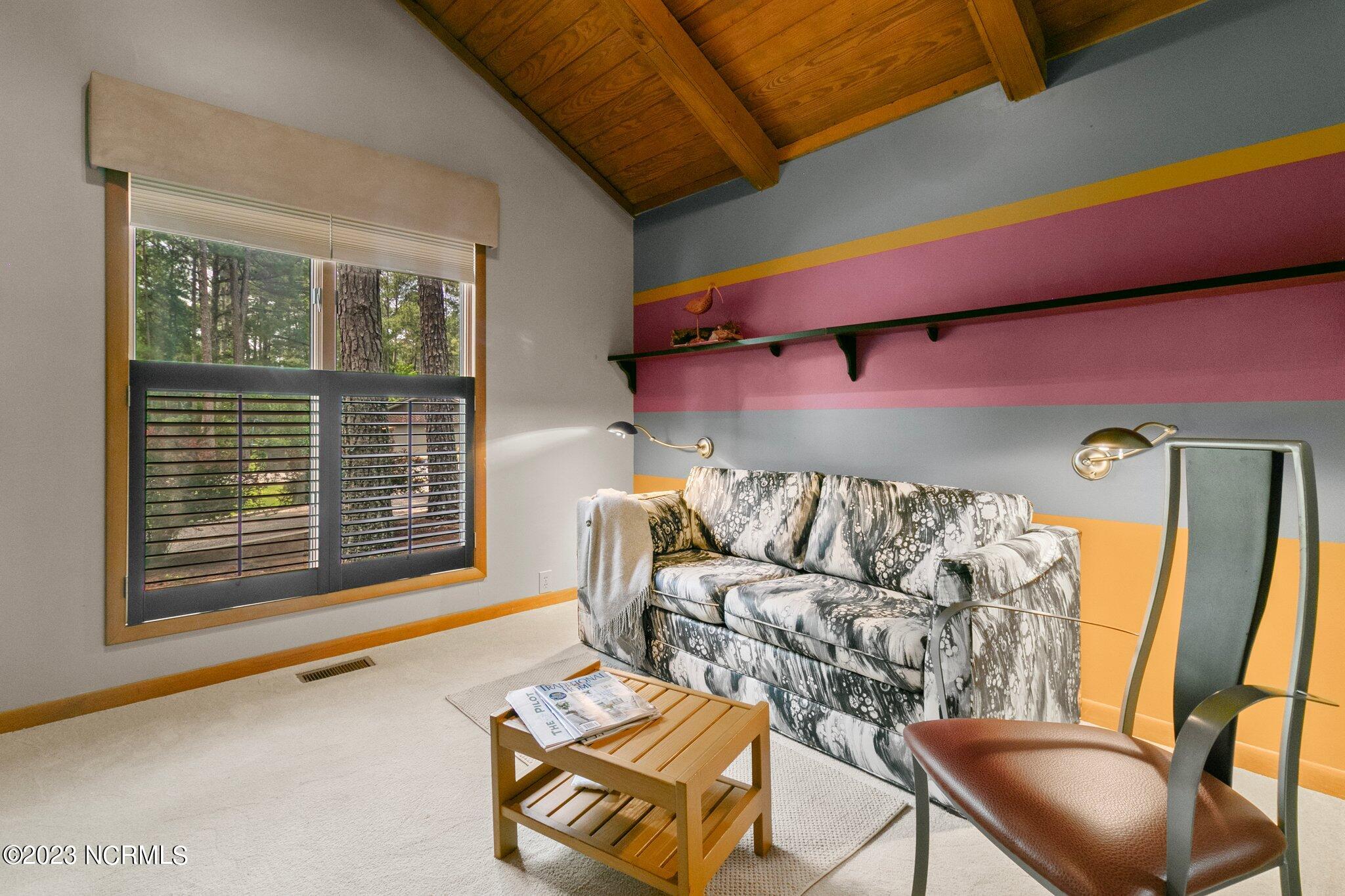 10 Apawamis Road Pinehurst, NC 28374 - Photo 26 of 73 Office with front view and plantation blinds.
