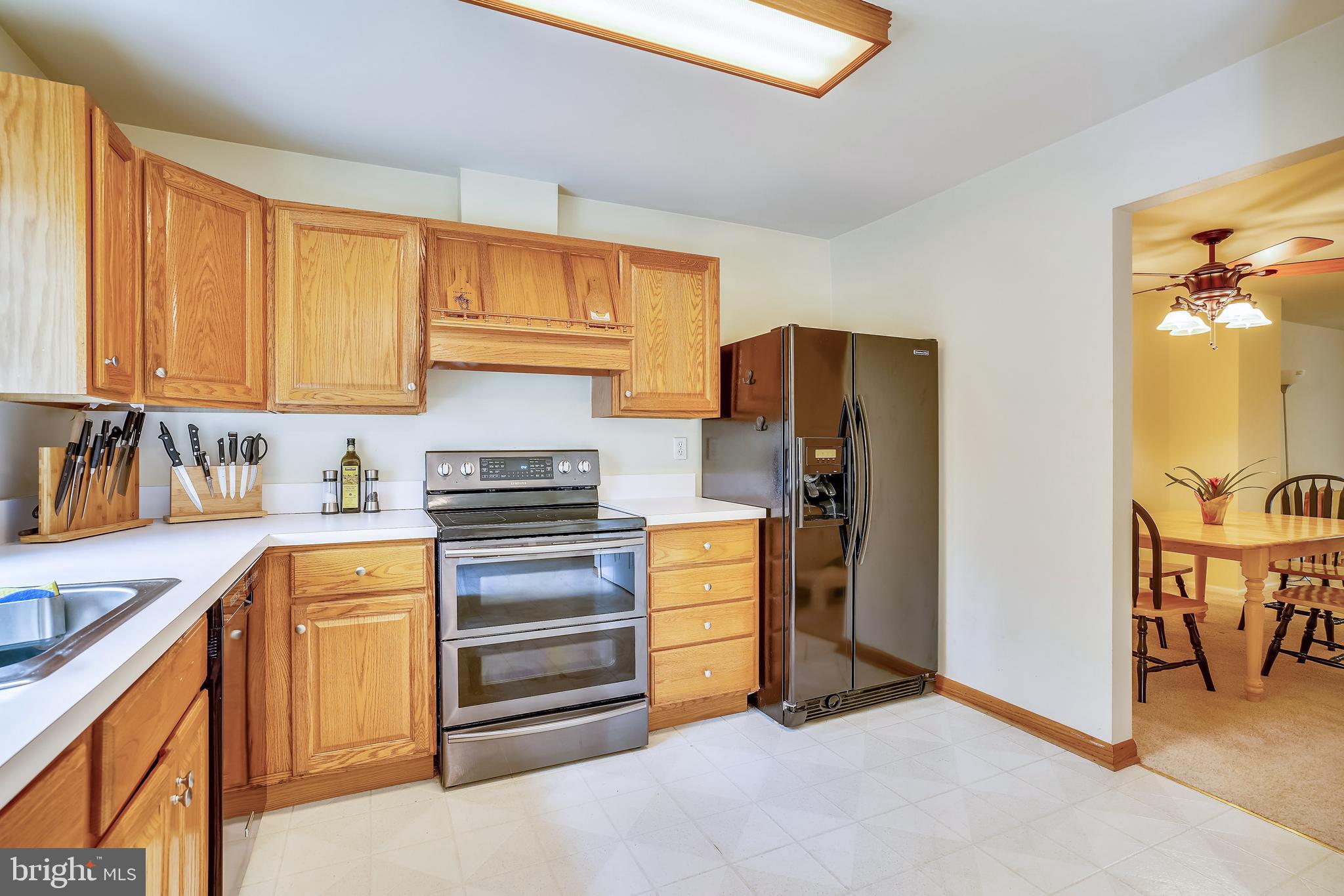 newer appliances in kitchen
