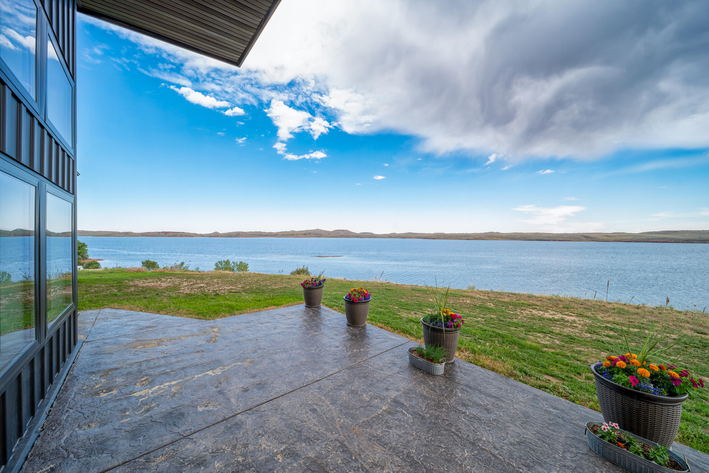 Waterfront Place Buffalo, WY 82834 - Photo 3 of 55 lake view from back of home