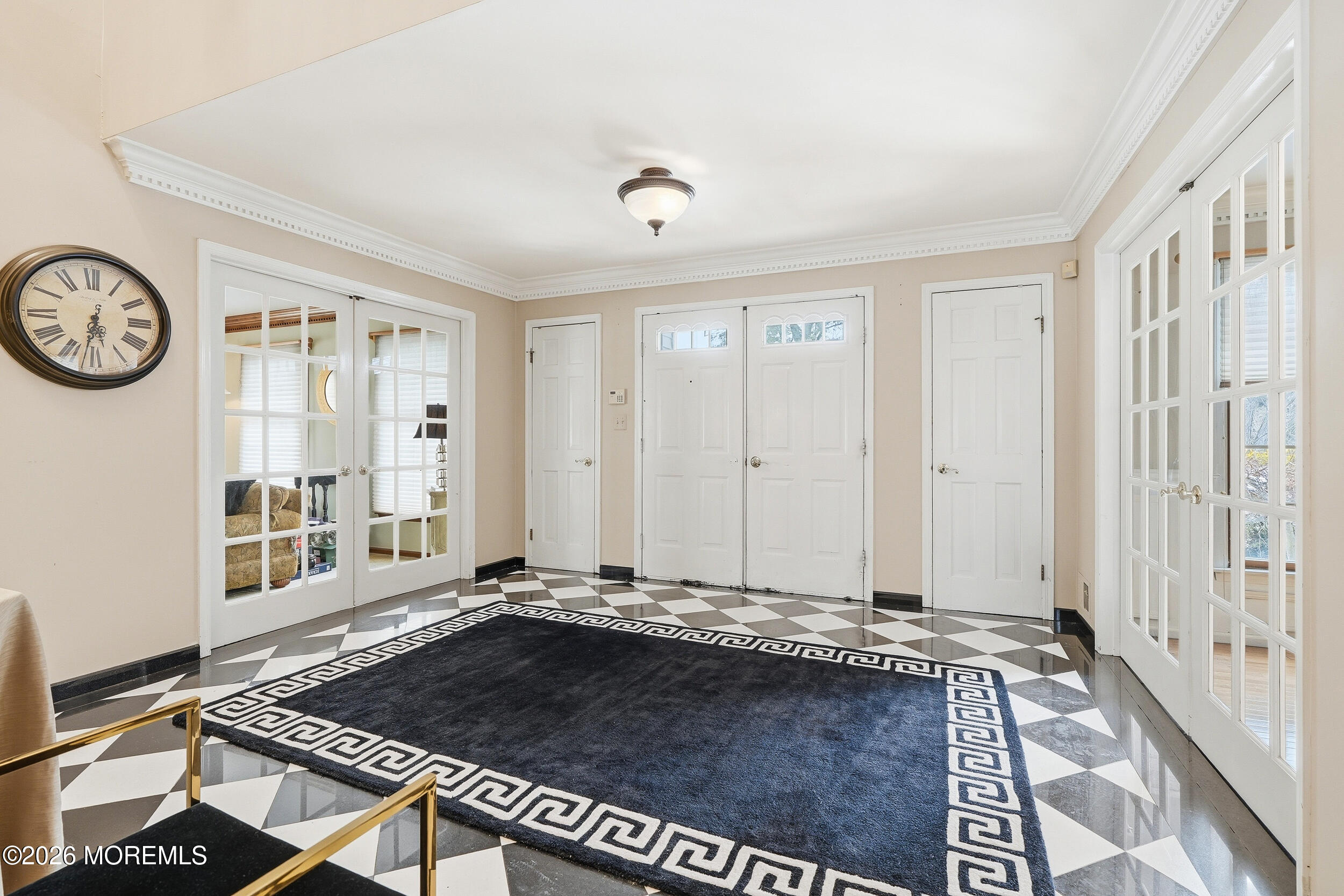 69 Five Points Road Freehold, NJ 07728 - Photo 12 of 98 Foyer entrance to Dining and Living Room