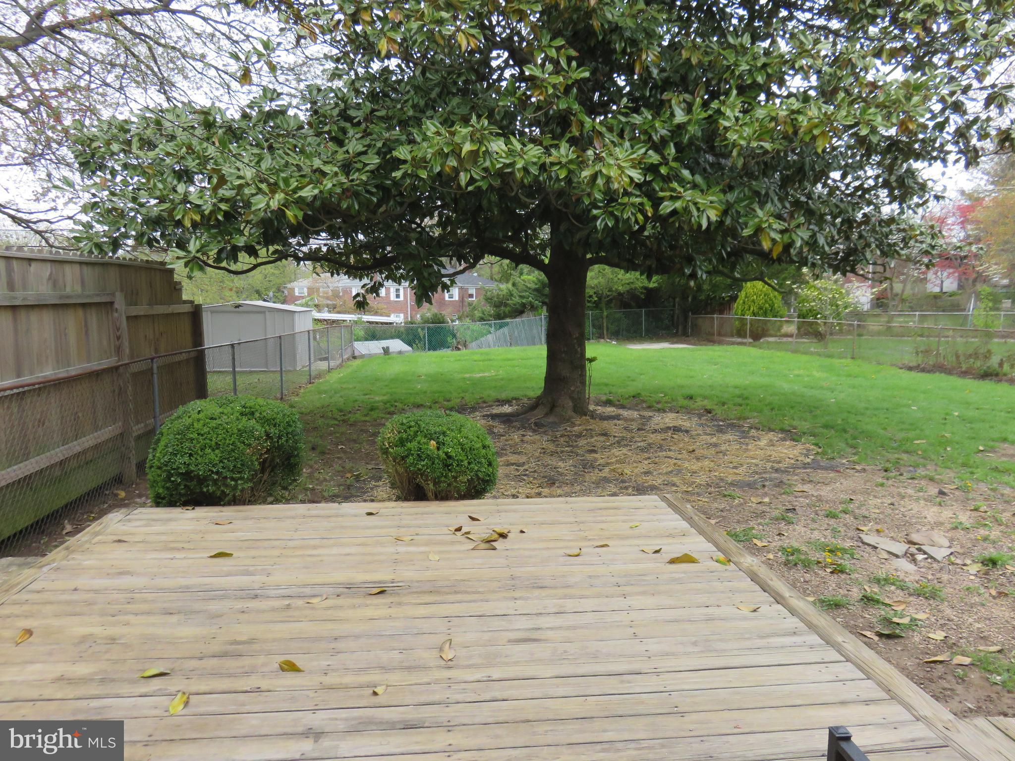 6840 Queens Ferry Road Baltimore, MD 21239 - Photo 25 of 28 SPACIOUS YARD FOR YOUR ENTERTAINING PLEASURE