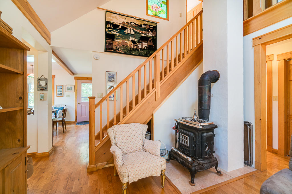 151 Snowball Hill Road Bristol, ME 04554 - Photo 12 of 26 View from livingroom to kitchen