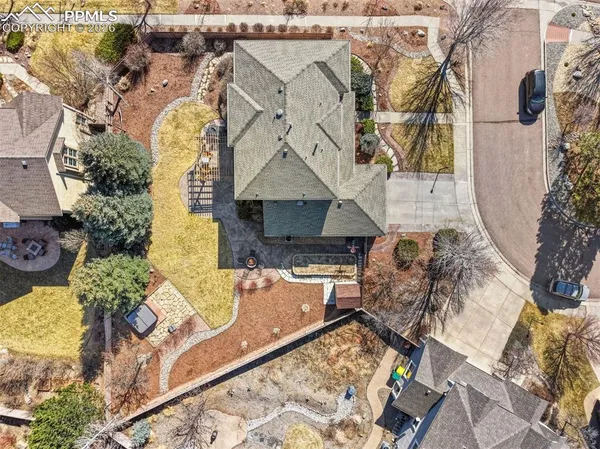 a view of a house with a patio
