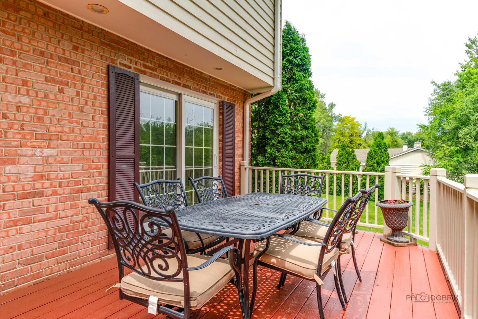 357 Roberts Road Inverness, IL 60010 - Photo 44 of 50 a view of a wooden chairs and table in the terrace