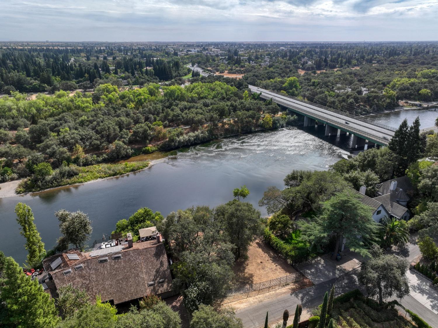 0 Ridge Street Fair Oaks, CA 95628 - Photo 13 of 13 an aerial view of a house with a yard and lake view
