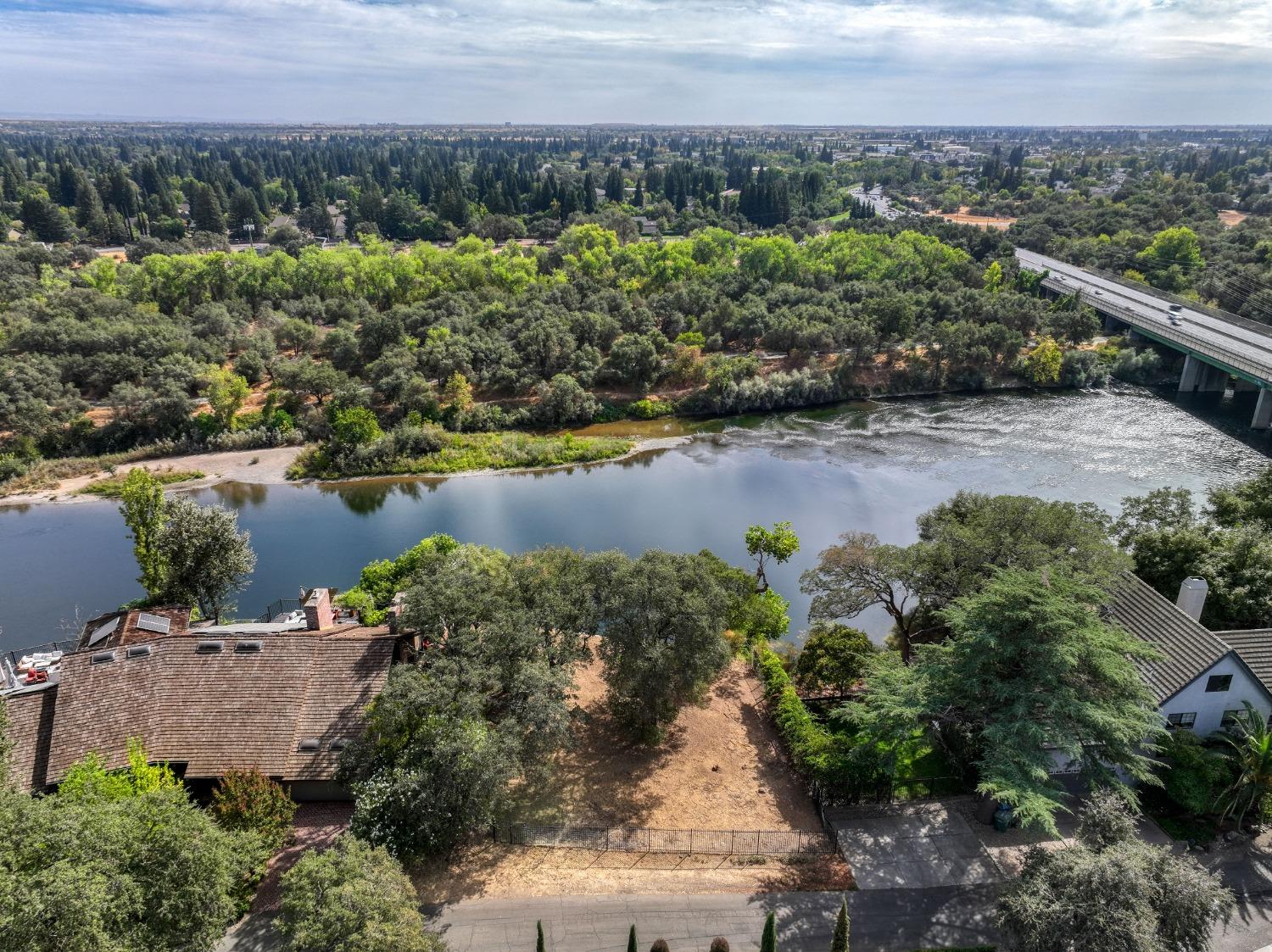0 Ridge Street Fair Oaks, CA 95628 - Photo 2 of 13 an aerial view of a house with a yard and lake view