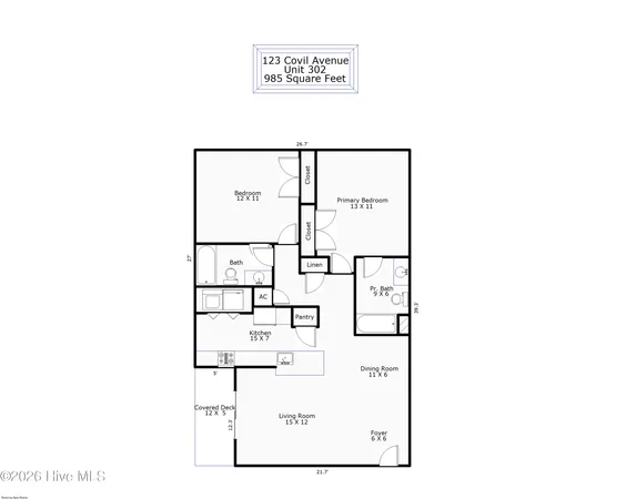 $215,000 | 123 Covil Avenue, Unit 302, Wilmington, NC 28403