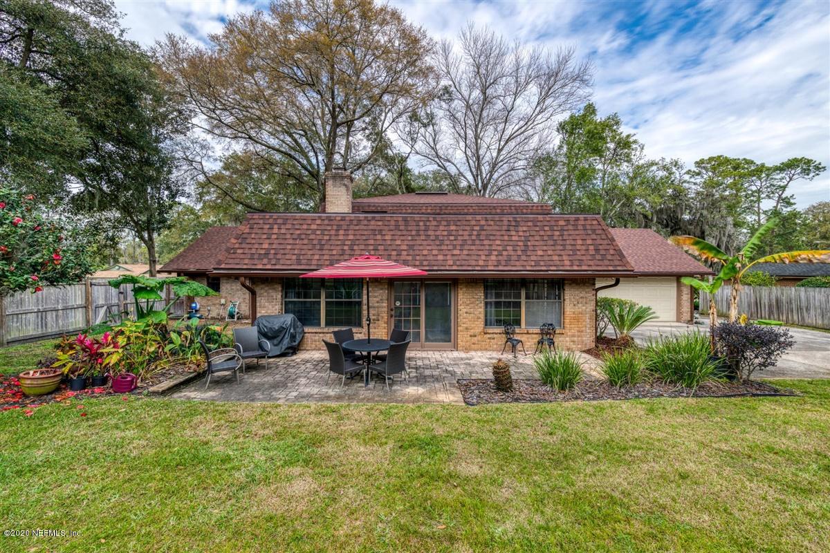 4423 River Trail Road Jacksonville, FL 32277 - Photo 27 of 34 Back Yard / Brick Patio