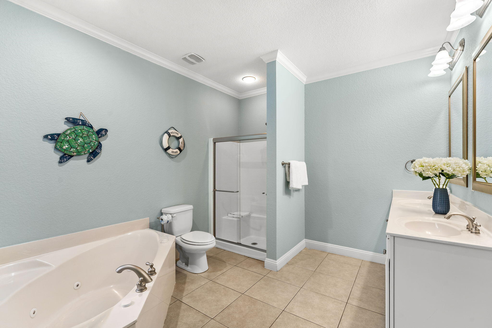 249 Kono Way Destin, FL 32541 - Photo 25 of 44 Ensuite Master Bath with Whirlpool Tub