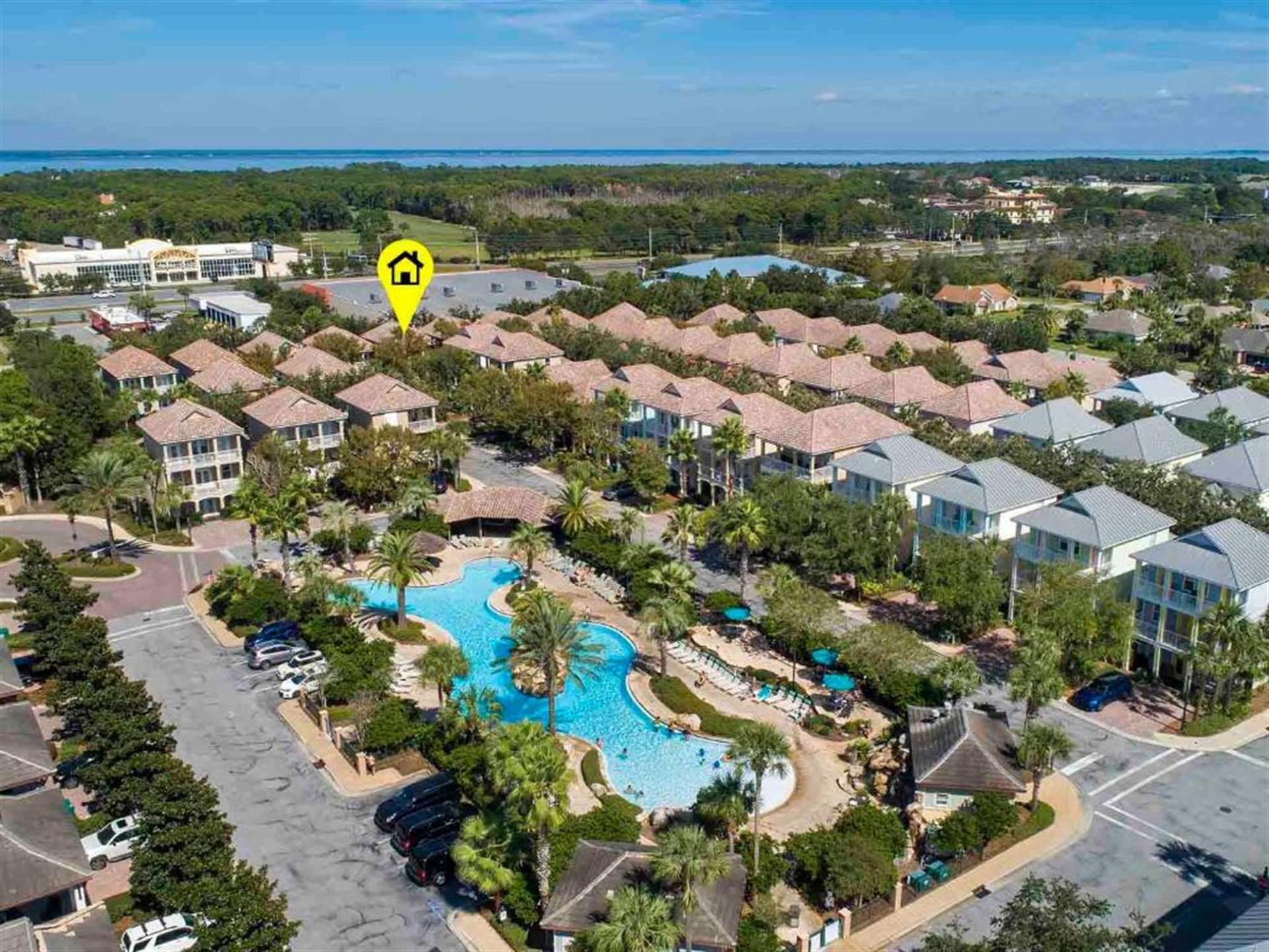 249 Kono Way Destin, FL 32541 - Photo 30 of 44 Steps to the Resort Pool and Hot Tub