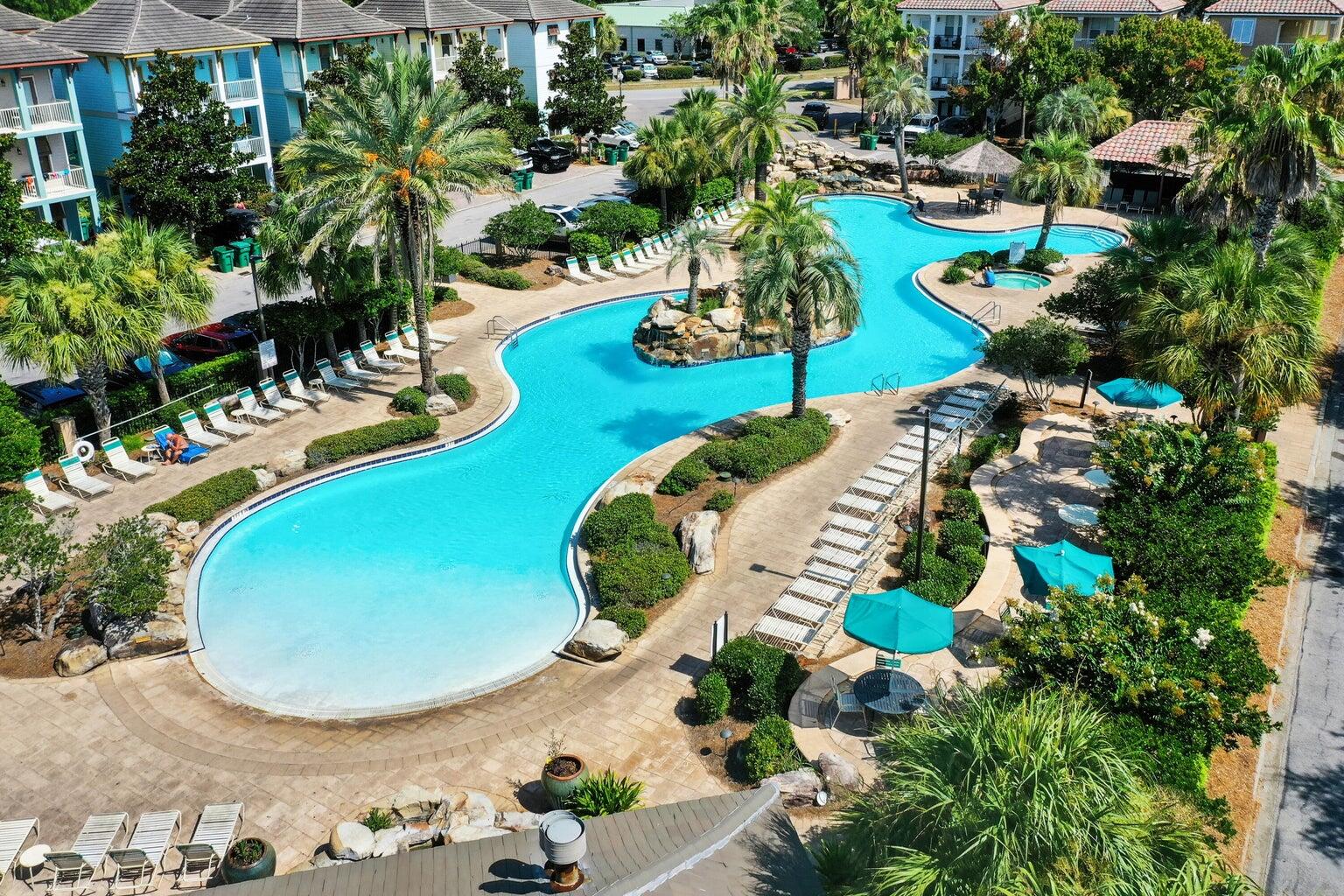 249 Kono Way Destin, FL 32541 - Photo 32 of 44 Resort Lagoon-Style Pool