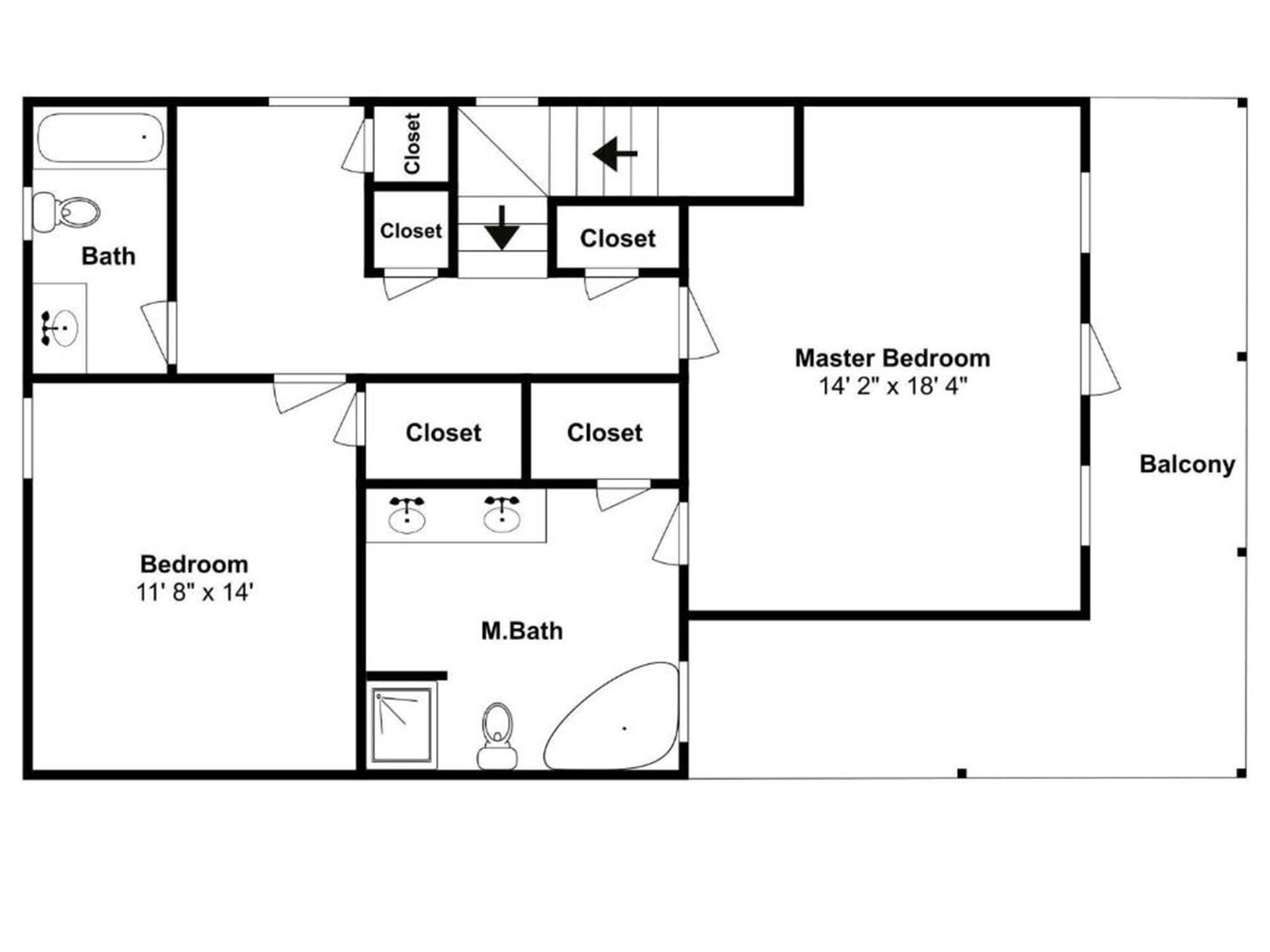 249 Kono Way Destin, FL 32541 - Photo 44 of 44 Floor Plan-2nd Floor