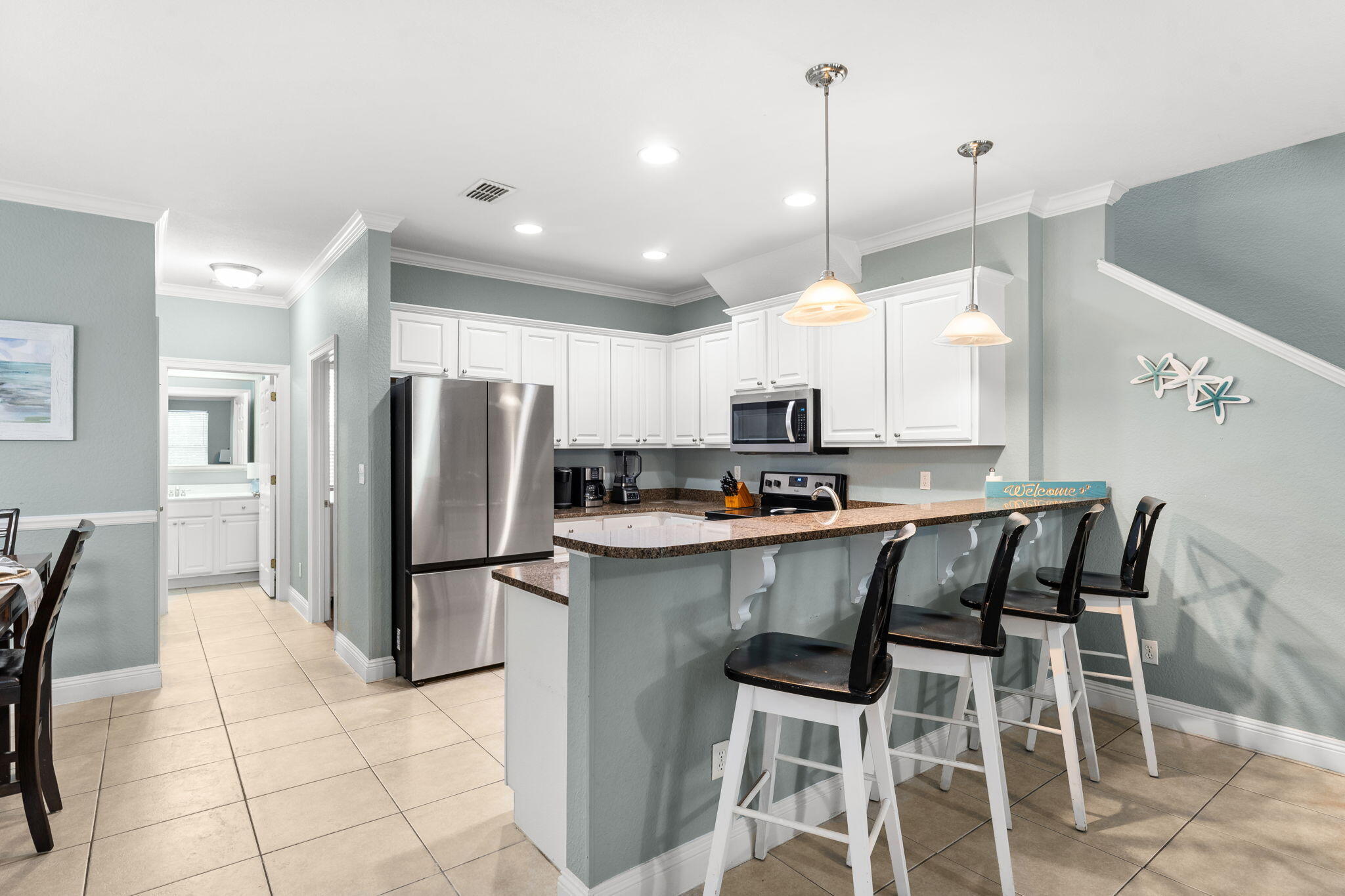 249 Kono Way Destin, FL 32541 - Photo 7 of 44 Open Kitchen with extra seating