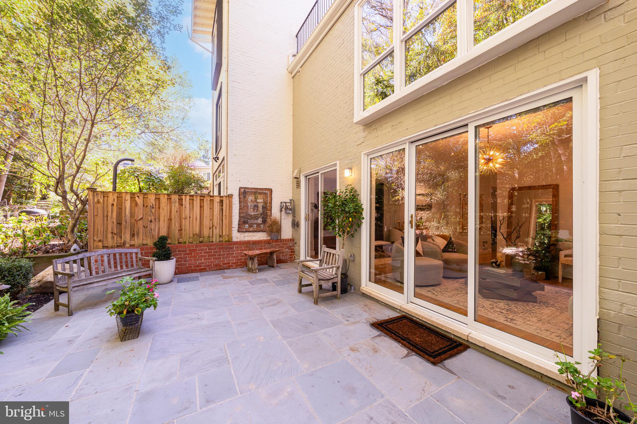 11464 Orchard Lane Reston, VA 20190 - Photo 46 of 64 a view of a path with sitting area