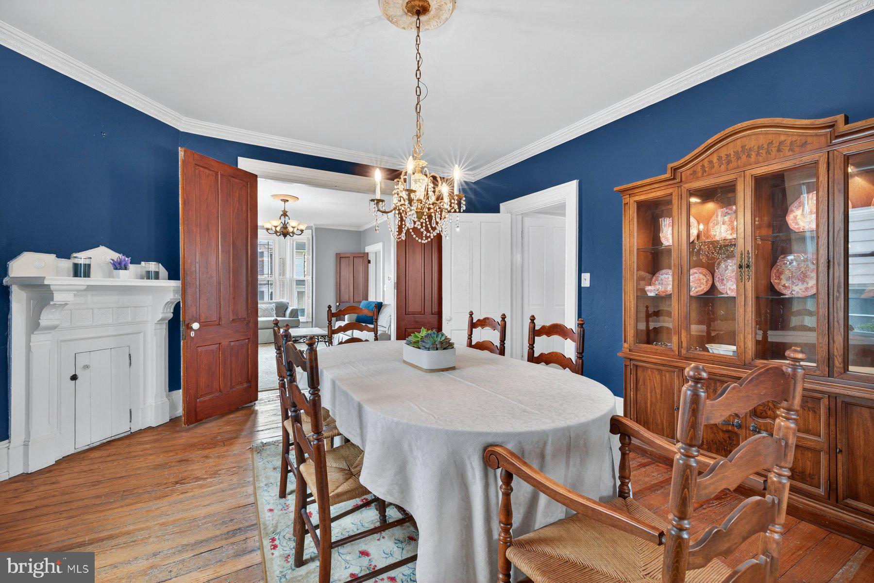 58 East Baltimore Street Taneytown, MD 21787 - Photo 9 of 56 a view of a dining room with furniture and chandelier