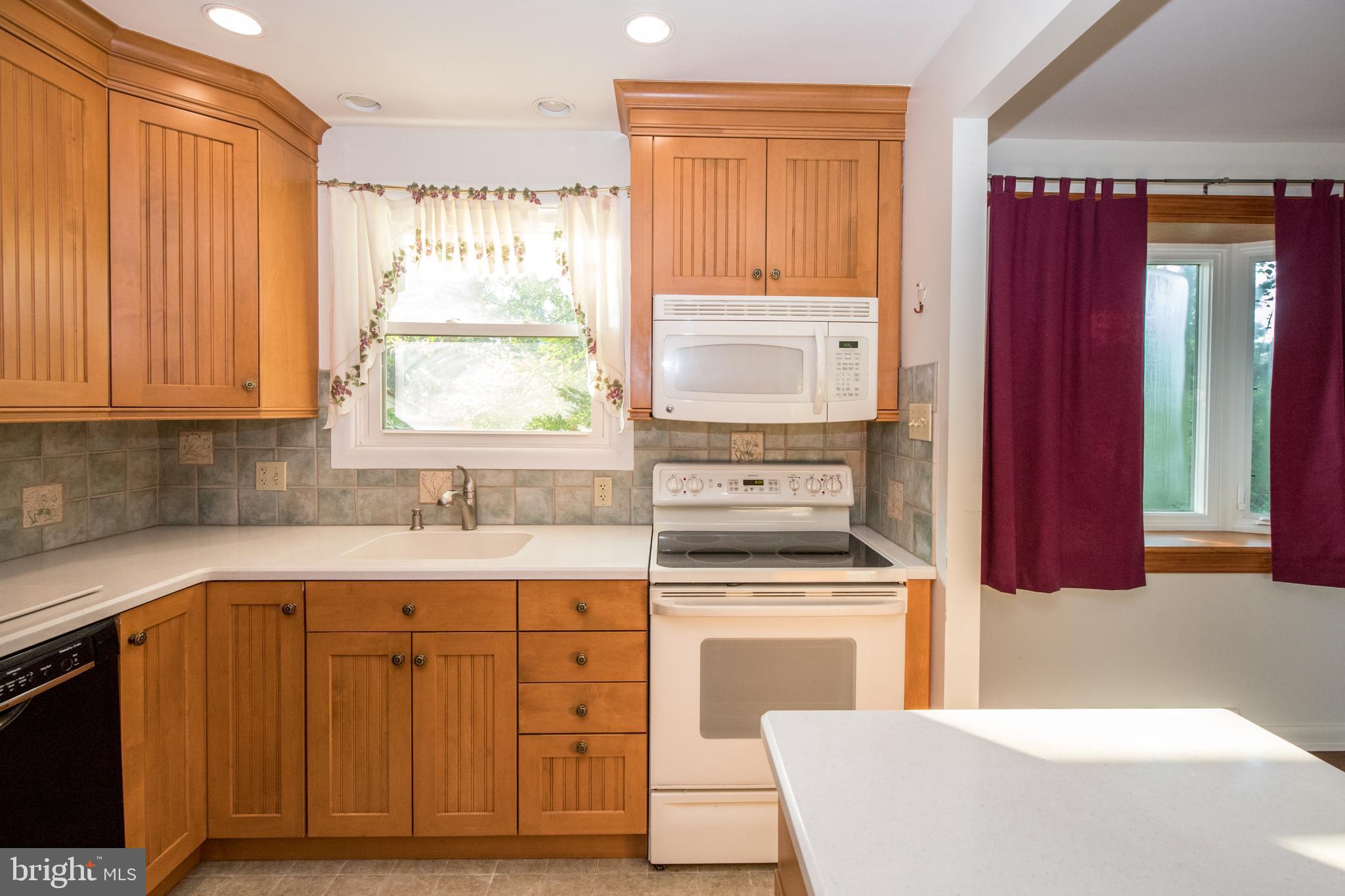 1373 Clarke Road Abington, PA 19001 - Photo 6 of 24 Kitchen with Window Facing Back Yard