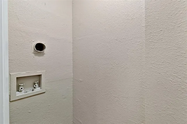 a view of small area and front view of a building