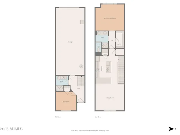 a picture of a person on a wall