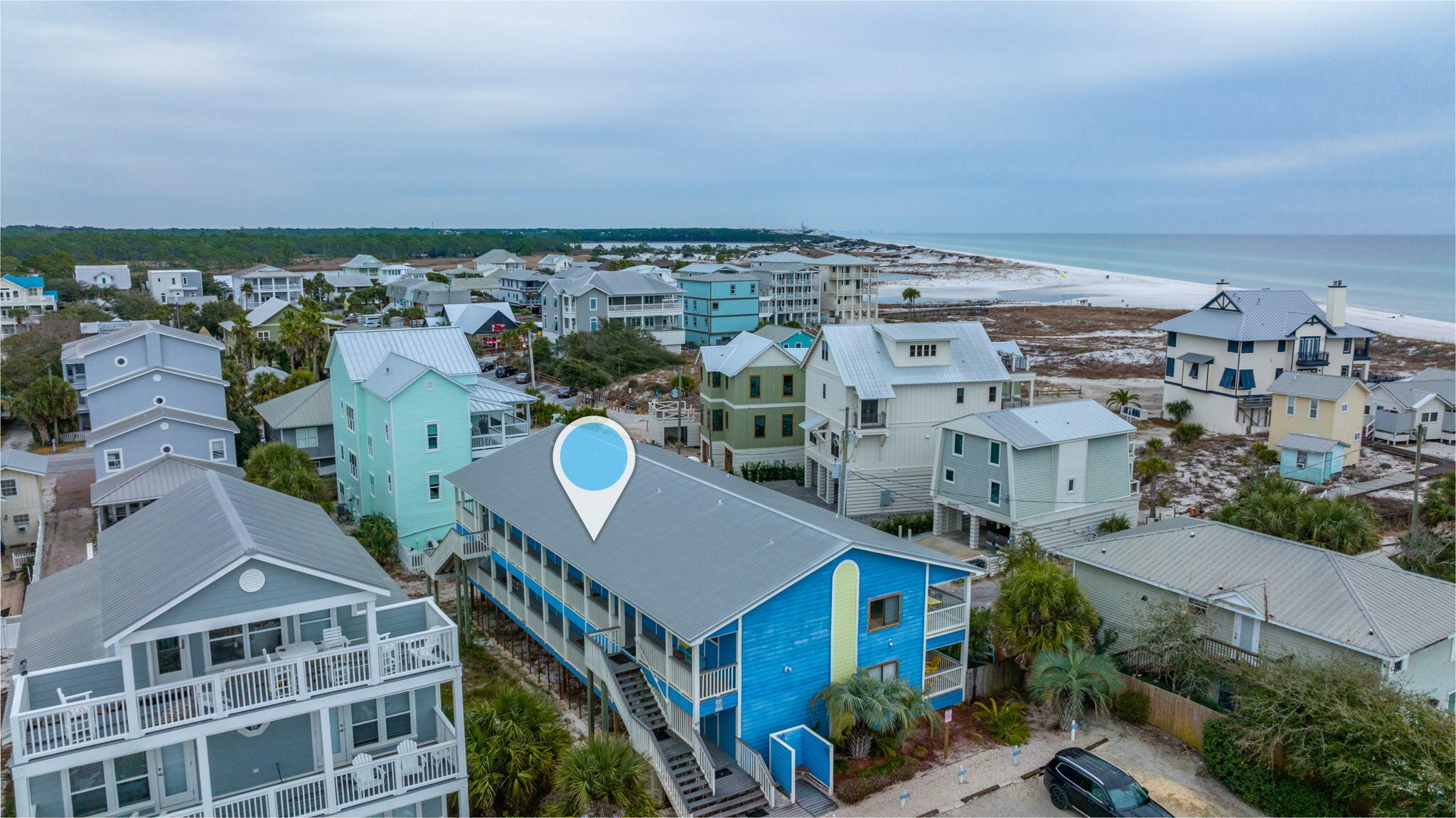 202 Sandy Lane, Unit 202 Santa Rosa Beach, FL 32459 - Photo 6 of 30 6-web-or-mls-202 Sandy Ln Aerial-1