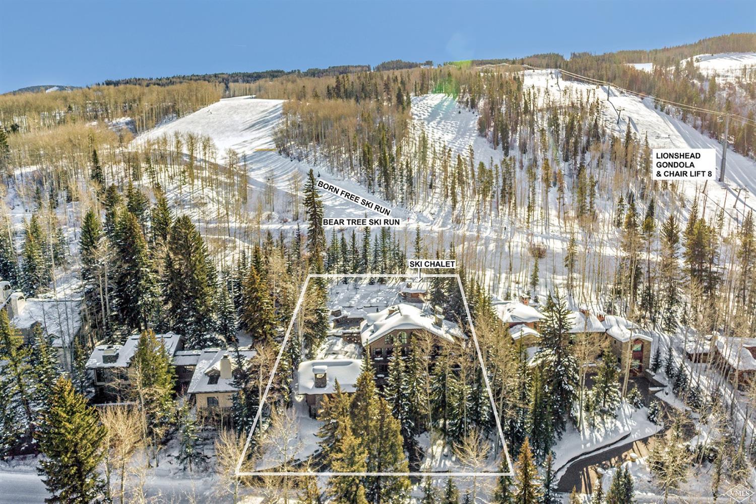 424 West Forest Road Vail, CO 81657 - Photo 9 of 17 a view of lot of buildings