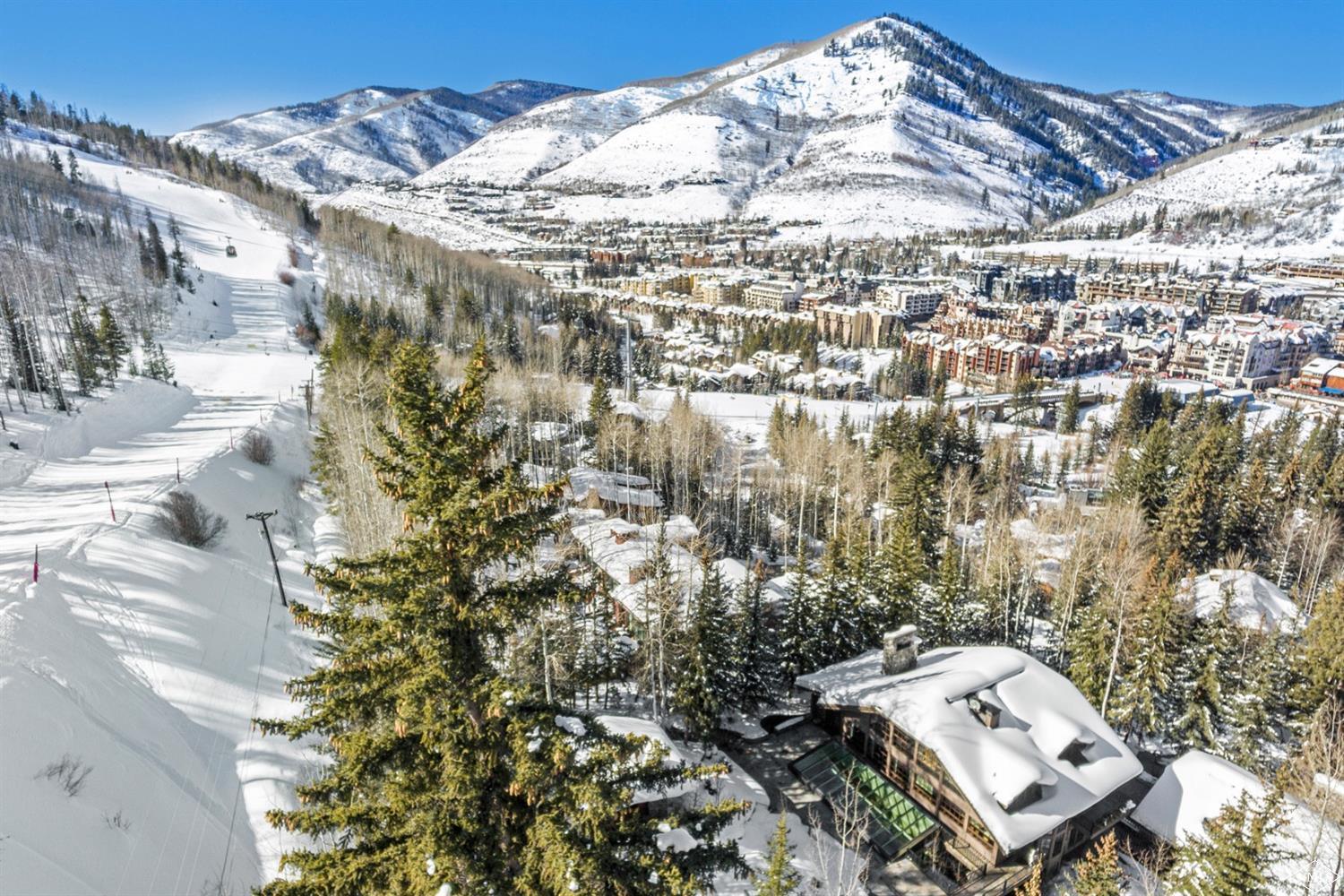 424 West Forest Road Vail, CO 81657 - Photo 10 of 17 a view of a building in the background