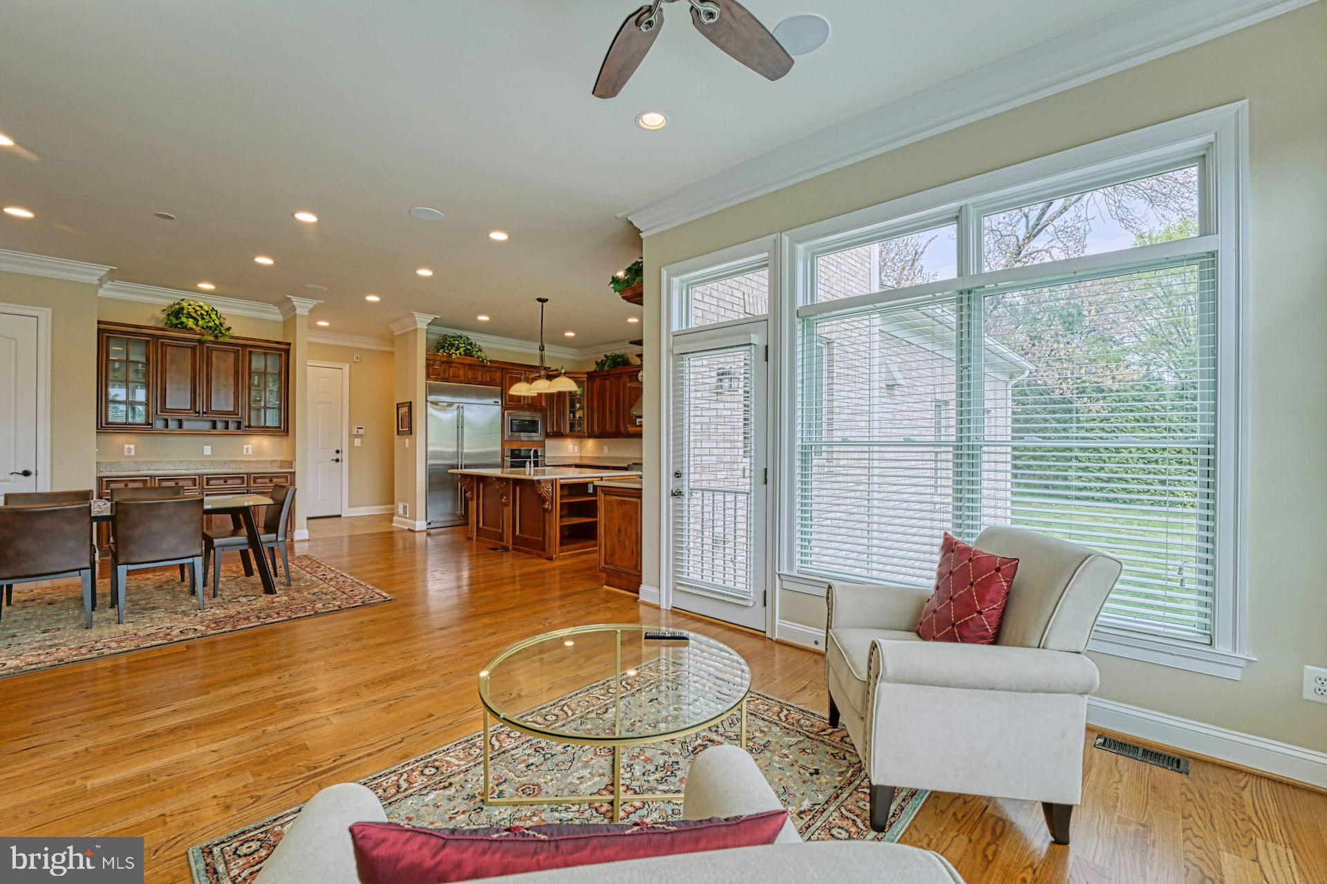 10405 Marbury Road Oakton, VA 22124 - Photo 18 of 72 Sunroom Area with Views into Kitchn