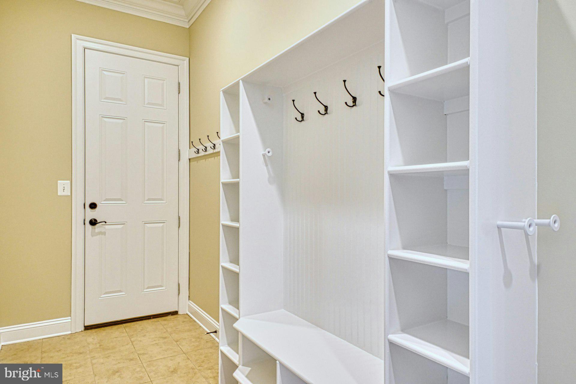 10405 Marbury Road Oakton, VA 22124 - Photo 29 of 72 Cubbies in the Mudroom Off the Two Two-car Garages