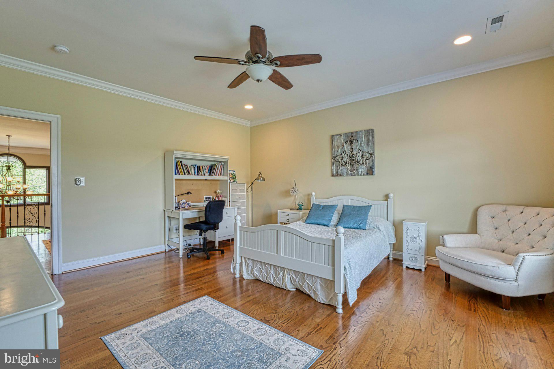 10405 Marbury Road Oakton, VA 22124 - Photo 39 of 72 Bedroom Two with Hardwood Floors