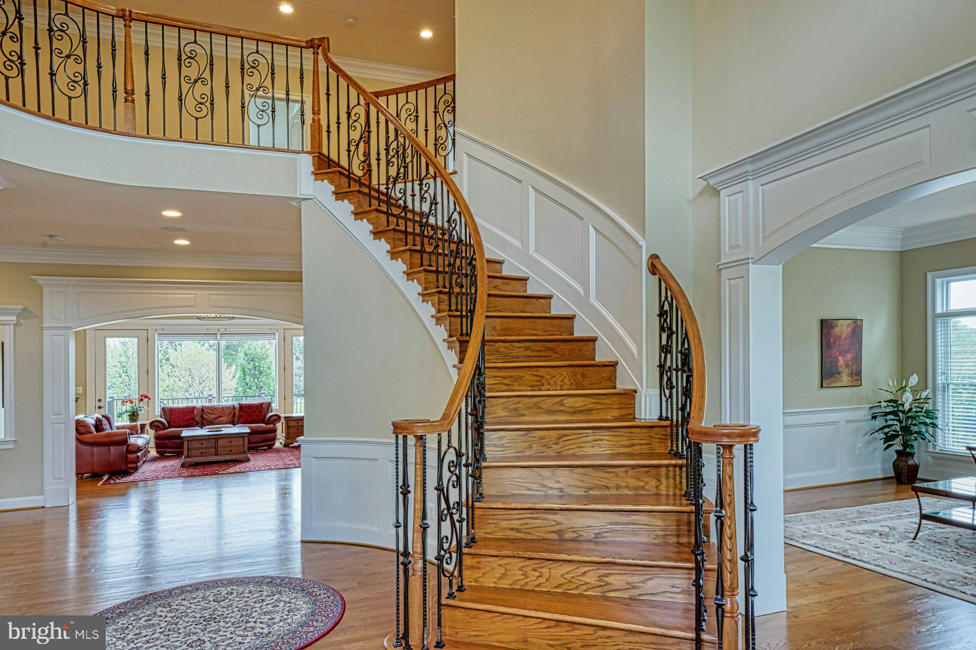 10405 Marbury Road Oakton, VA 22124 - Photo 4 of 72 a view of entryway and hall with wooden floor