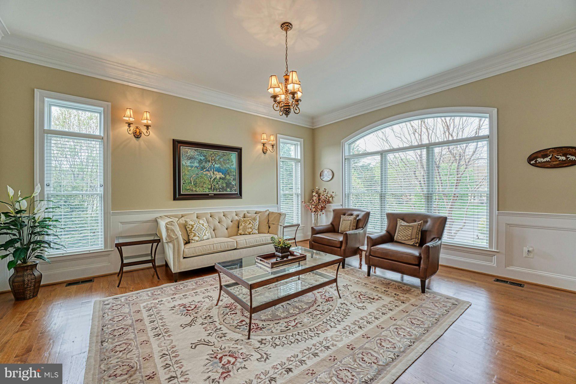 10405 Marbury Road Oakton, VA 22124 - Photo 5 of 72 Formal Living Room with Hardwood Floors