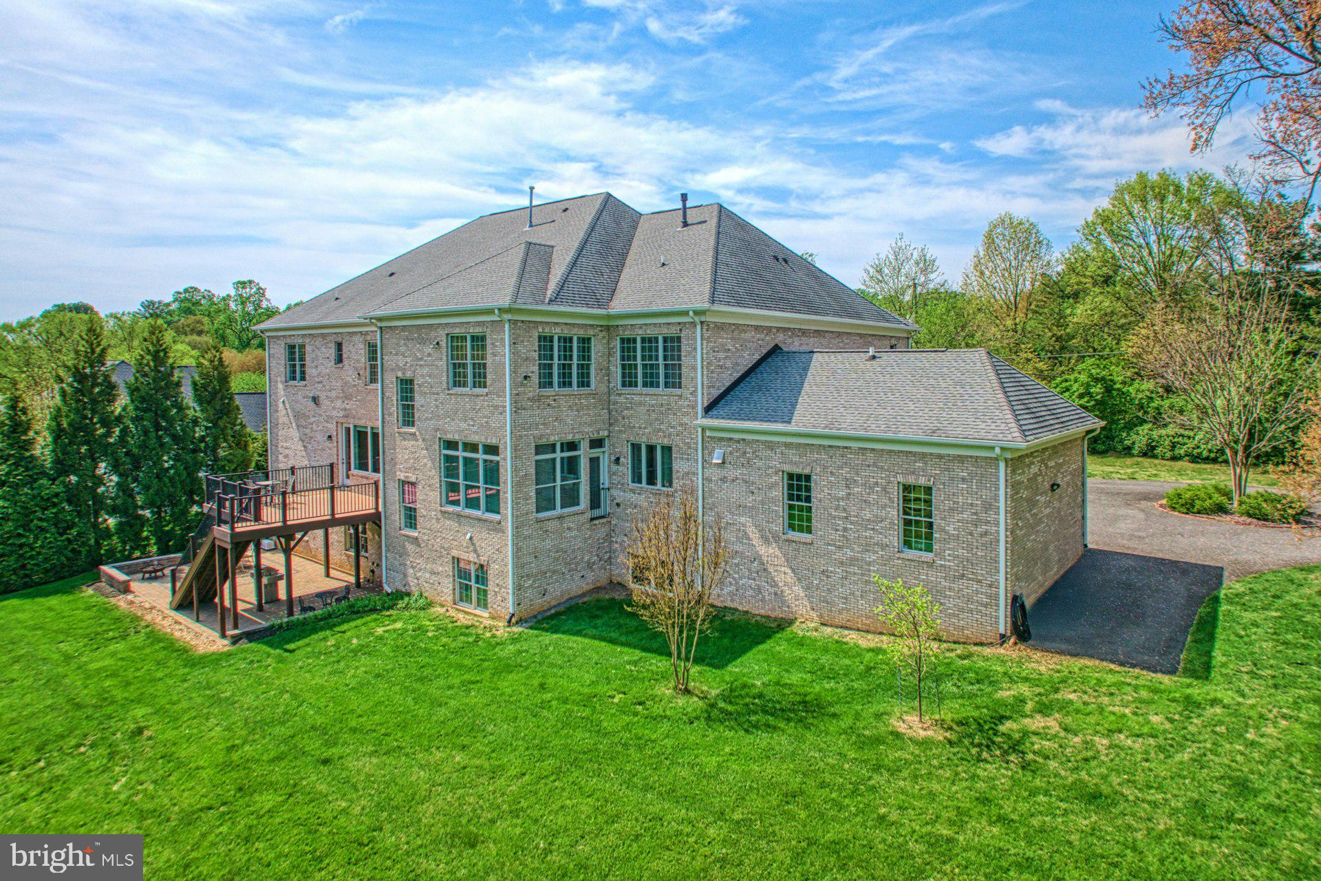 10405 Marbury Road Oakton, VA 22124 - Photo 69 of 72 Rear of Home with Deck and Patio
