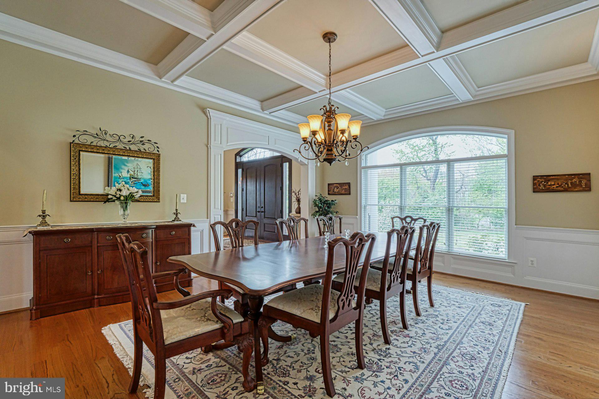 10405 Marbury Road Oakton, VA 22124 - Photo 9 of 72 a view of a dining room with furniture window and wooden floor