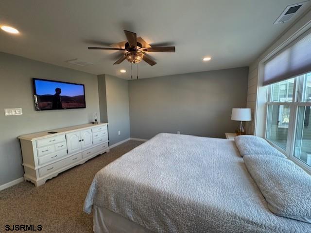 5 East Sumner Avenue Strathmere, NJ 08248 - Photo 11 of 31 a bedroom with bed tv and window