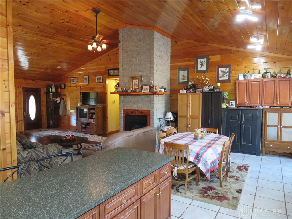 748 Inlow Avenue Peebles, OH 45660 - Photo 16 of 61 Warm wood accents create a welcoming atmosphere in this spacious living area.