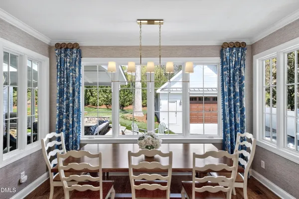 a view of a kitchen with washer and dryer