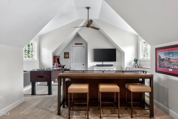 a view of backyard and tree