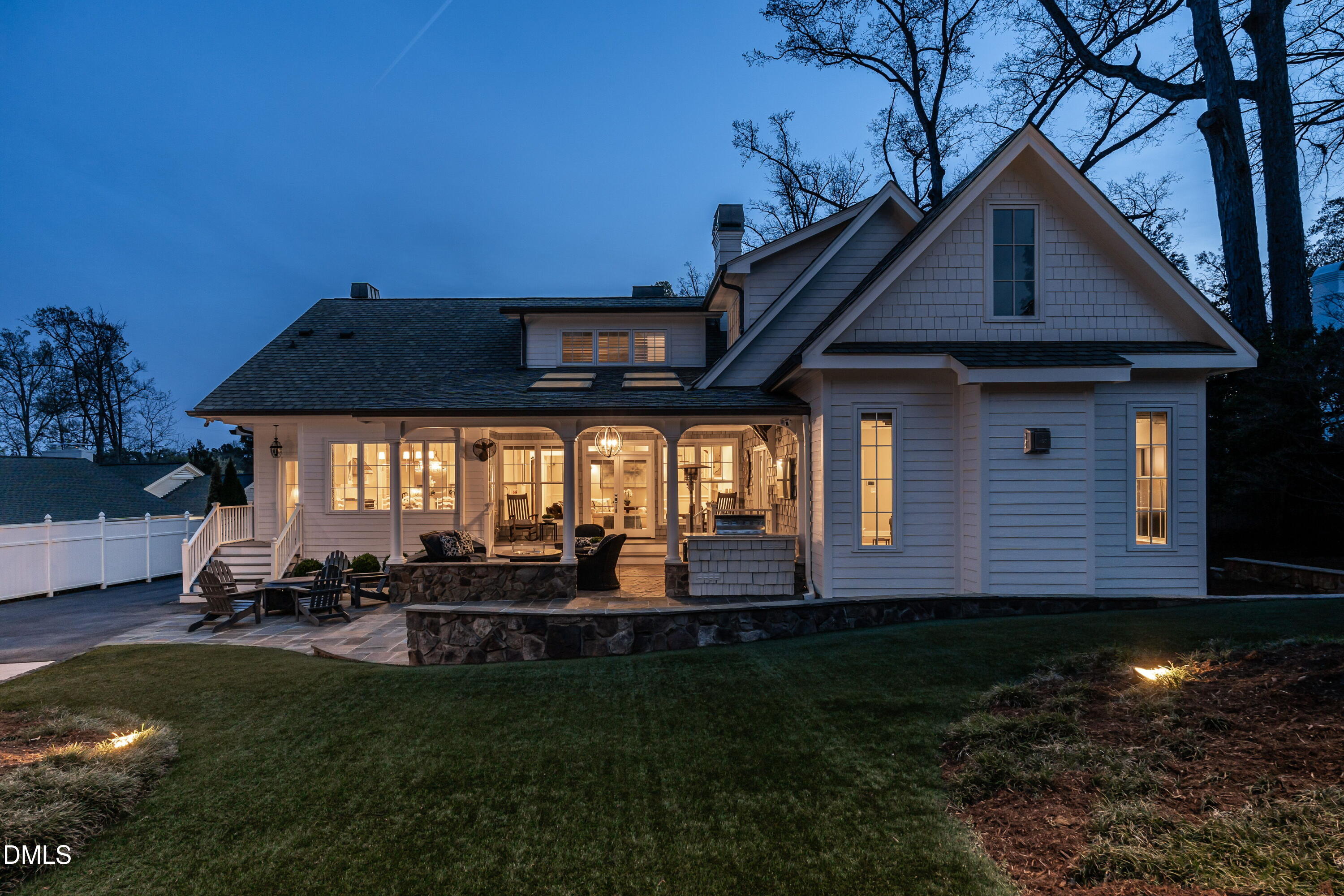 414 Yarmouth Road Raleigh, NC 27608 - Photo 60 of 64 Rear View