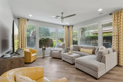a kitchen with counter top space