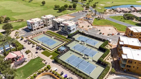 a view of an outdoor space with seating